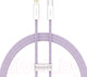 Миниатюра изображения товара Кабель Baseus CALD000105 (2м, фиолетовый)
