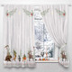 Миниатюра изображения товара Комплект штор Этель Новогоднее чудо 145x180 / 10420181 (2шт, с подхватами)