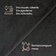 Миниатюра изображения товара Ткань для творчества Sentex Флис двухсторонний 100x160 (черный)