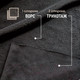 Миниатюра изображения товара Ткань для творчества Sentex Флис двухсторонний 200x160 (черный)