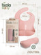 Миниатюра изображения товара Нагрудник детский Beola baby HB-03 (розовый)