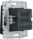 Миниатюра изображения товара Кнопка звонка IEK Brite BR-V14-2-10-K02 (черный)