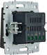 Миниатюра изображения товара Кнопка звонка IEK Brite BR-V14-2-10-K53 (графит)