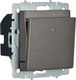 Миниатюра изображения товара Выключатель IEK Brite BR-V11-0-10-K45 (темная бронза)