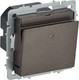 Миниатюра изображения товара Выключатель IEK Brite BR-V11-0-10-K45 (темная бронза)
