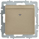 Миниатюра изображения товара Выключатель IEK Brite BR-V11-0-10-K37 (шампань)