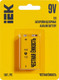 Миниатюра изображения товара Батарейка IEK Alkaline Optima 6LR61 9V / ABT-6LR619V-OP-L01