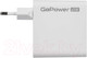 Миниатюра изображения товара Адаптер питания сетевой GoPower 1USB+2TYPE-C 65W QC3.0 GAN / 00-00028405 (белый)
