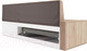 Миниатюра изображения товара Уголок кухонный мягкий Mebel-Ars Таллин 211x83x141 (кордрой бежевый)