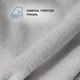Миниатюра изображения товара Ткань для творчества Sentex Флис двухсторонний 50x50 (серебристый)