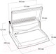 Миниатюра изображения товара Брошюровщик Гелеос БП16пк (коричневый)