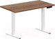 Миниатюра изображения товара Стол с подъемным механизмом Fit Focus FTF-E Х-2 130x67.5x1.8 (белый/дуб денвер)