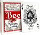 Миниатюра изображения товара Игральные карты Bee Standard Index Red / 1004508-r