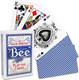Миниатюра изображения товара Игральные карты Bee Standard Index Blue / 1004508-b