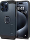 Миниатюра изображения товара Чехол-накладка Spigen Tough Armor MagFit для iPhone 15 Pro Max / ACS06595 (Metal Slate)