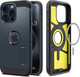 Миниатюра изображения товара Чехол-накладка Spigen Tough Armor MagFit для iPhone 15 Pro Max / ACS06595 (Metal Slate)