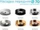 Миниатюра изображения товара Кольцо декоративное для светильника Ambrella N7015 PPG (розовое золото)