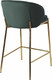 Миниатюра изображения товара Стул барный Bergenson Bjorn Coral / BB0000703 (темно-зеленый)