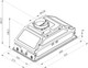 Миниатюра изображения товара Вытяжка скрытая Zigmund & Shtain K 356.51 W