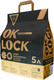 Миниатюра изображения товара Наполнитель для туалета Ok-Lock Кофе комкующийся (2.15кг/5л)