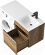 Миниатюра изображения товара Тумба с умывальником Aqwella Terra R / TER01051DB