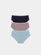 Миниатюра изображения товара Комплект женских трусов Mark Formelle 412407-3 (р.94, небесно-голубой-1)