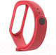 Миниатюра изображения товара Ремешок для фитнес-трекера Case Для Mi Band 3/4 (красный)