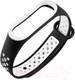Миниатюра изображения товара Ремешок для фитнес-трекера Case Nike для Mi Band 3/4 (черный/белый)