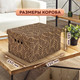 Миниатюра изображения товара Набор коробок для хранения Brauberg Home Узор / 271816 (4шт)