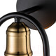 Миниатюра изображения товара Бра ESCADA 659/1A (черный/латунь)