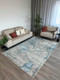 Миниатюра изображения товара Ковер Radjab Carpet Бьянка Прямоугольник D057A / 8852RK-B (0.8x1.5, Cream Shirink/Blue Fdy)