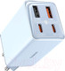 Миниатюра изображения товара Адаптер питания сетевой Baseus GaN6 Pro 65W EU / P10162701313-00 (Galaxy Bluе)