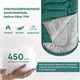 Миниатюра изображения товара Спальный мешок RSP Outdoor Sleep 450 Big / SB-SLE-450-BIG-GN-L (зеленый)