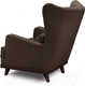 Миниатюра изображения товара Кресло мягкое Mio Tesoro Ритм (Velutto 23/шоколад)