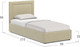 Миниатюра изображения товара Односпальная кровать Moon Family 1258 / MF011226