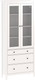 Миниатюра изображения товара Шкаф с витриной Mio Tesoro Сага 2.08.07.130.1 (белый)