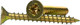 Миниатюра изображения товара Саморез Монтаж Универсальный 6.0x50 / MD001292 (20шт)