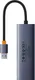 Миниатюра изображения товара USB-хаб Baseus BS-OH109 / B0005280A813-01 (серый)