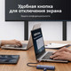 Миниатюра изображения товара Док-станция для ноутбука Baseus BS-OH150 / B00052801811-00 (серый)