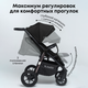 Миниатюра изображения товара Детская прогулочная коляска Bubago Model Bass / 133-CH-4 (черный)
