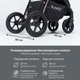 Миниатюра изображения товара Детская прогулочная коляска Bubago Model Bass / 133-CH-4 (черный)