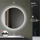 Миниатюра изображения товара Зеркало Алмаз-Люкс Tokyo 70s-6 (с подсветкой и сенсорной кнопкой)