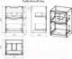 Миниатюра изображения товара Тумба с умывальником Dreja Bona 60 + Wing 120 L