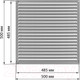 Миниатюра изображения товара Решетка вентиляционная TDM SQ1807-0744