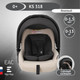 Миниатюра изображения товара Автокресло Еду-Еду KS 318 / KRES4090 (бежевый)