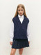Миниатюра изображения товара Жилет детский Amarobaby Pure Love School Vest / AB-OD24-PLSV1001/20-128 (синий, р.128)