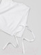 Миниатюра изображения товара Жилет детский Amarobaby Bow / AB-OD24-KNIT10B/00-128 (белый, р.128 )