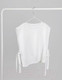 Миниатюра изображения товара Жилет детский Amarobaby Bow / AB-OD24-KNIT10B/00-128 (белый, р.128 )