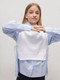 Миниатюра изображения товара Жилет детский Amarobaby Bow / AB-OD24-KNIT10B/00-128 (белый, р.128 )
