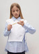 Миниатюра изображения товара Жилет детский Amarobaby Bow / AB-OD24-KNIT10B/00-128 (белый, р.128 )